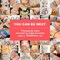 5100 Clay Beads Bracelet Making Kit, Flat Preppy Beads for Friendship Jewelry Making,Polymer Heishi Beads with Charms Gifts